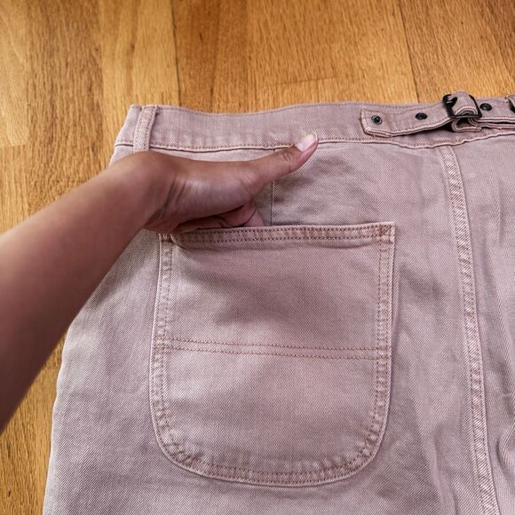 Old Navy Women’s Extra HR Sky-Hi Straight Secret Smooth Pockets Pink Sz 18 NWT - Picture 12 of 16